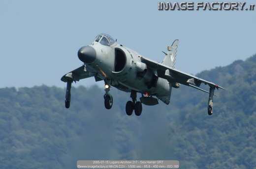 2005-07-15 Lugano Airshow 217 - Sea Harrier GR7
